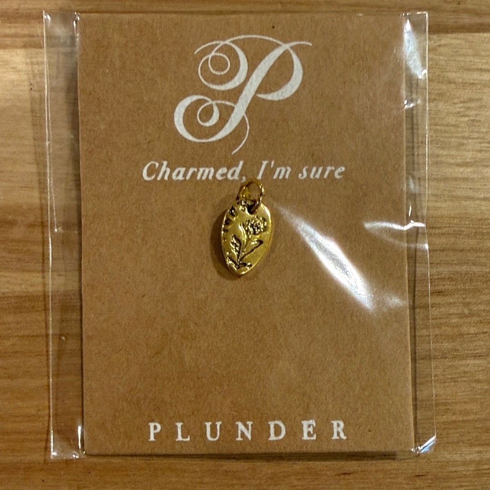 Plunder Gold Charm